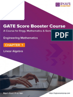 Score Booster Engg Mathematics Chapter 1 Linear Algebra 18