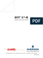 MRT 97-M: Installation and Operating Instructions