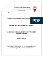 Act3 - Relevancia de Los Tratados de Libre Comercio para La Economía Mexicana - Luis - Enrique - Hernandez - Glez