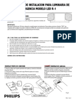 Manual Instalacion Luces Emergencia LED R1