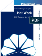 3.11.3 Hot Work Guidance