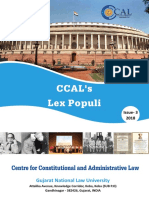 CCAL's Lex Populi: Centre For Constitutional and Administrative Law