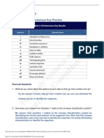 This Study Resource Was: Lab 16 Taxonomy Experiment 1: Dichotomous Key Practice