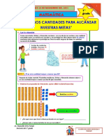 Igualamos Cantidades ...