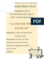 Informe Sobre Ponencias: Trayectorias Escolares