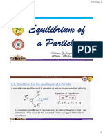 Module 2 Equilibrium of Particles