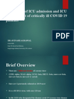 Indications of ICU Admission and ICU Management of COVID 19 NEW