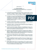 Resolución No.171 - Reglamento de Procesos de Contratación Epmaps