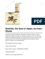 Bushido The Soul of Japan