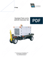 Illustrated Parts List For Jetex6D Generator Set