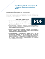 FORO Ventajas de Realizar Registro de Transacciones de Negocios A Tiempo en La Empresa en Los Libros Correspondientes