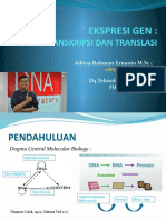 Ekspresi Gen (Transkripsi Dan Translasi) - D4 TLM