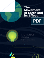 The Movement of Earth and Its Effect