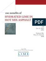 Benefits Hydrated Lime Hot Mix Asphalt