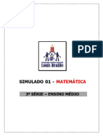 Simulado - Saeb 2021 - 3 Série