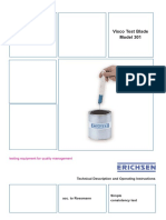 Visco Test Blade Model 301: Testing Equipment For Quality Management