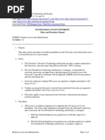 4.pdf VPN Request Form Third Party Agreement Form: South Dakota State University Policy and Procedure Manual