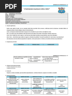 Experiencia de Aprendizaje 10 - 6°