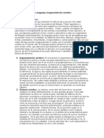 Glosario Jurídico de Lenguaje y Argumentación Jurìdica