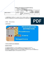 Guía de Matematicas # 1 Periodo # 4