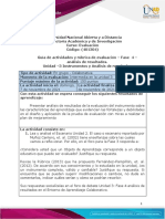 Guía de Actividades y Rúbrica de Evaluación - Fase 4 Análisis de Resultados.