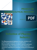 Project On Pharmaceutical Industry