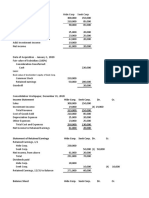 Income Statement Hide Corp. Seek Corp. Dr. CR.: Book Value of Stocholders' Equity of Seek Corp