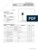 Silicon PNP Power Transistors: 2SA1220 2SA1220A