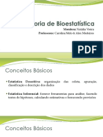 Monitoria de Bioestatística - Conceitos Básicos