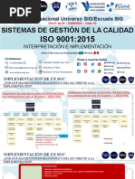 Curso Internacional Universo SIG - IsO 9001.2015 SGC - 002