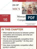 Interactive CH 16 Monopolistic Competition 9e