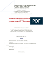 Teoria Del Constructivismo Social de Lev Vygotsky en Comparación Con La Teoria Jean Piaget