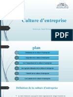 Culture D'entreprise