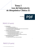 Tema 1.técnicas Del Laboratorio de Bioquímica Clínica (I) Formato Blanco