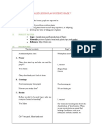 Detailed Lesson Plan in Science Grade V