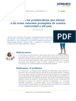 EXP 9 ACT 4 4° Explicamos Las Problemáticas Que Afectan A Las ANP