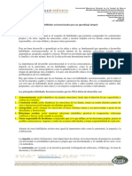 Habilidades Socioemocionales para Un Aprendizaje Integral