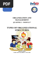 Grade 11: Types of Organizational Structures