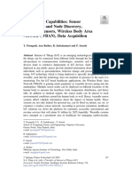 IoT Sensing Capabilities: Sensor Deployment and Node Discovery, Wearable Sensors, Wireless Body Area Network (WBAN), Data Acquisition