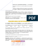 MATEMATICA 10 Mo 1 PARCIAL DEL 2 QUIMESTRE SEMANA 1