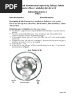 Punjab Aircraft Maintenance Engineering College, Patiala Procedure Sheet: Module 6 (6.5 To 6.10)