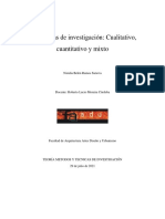 Paradigmas de Investigación: Cualitativo, Cuantitativo y Mixto