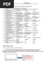 ART Assessment and Performance Task