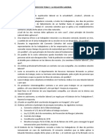 Preguntas TEMA 1 LA RELACIÓN LABORAL