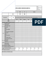 Check List Sanitización CT