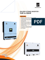 1kW To 60kW: On-Grid String Inverter