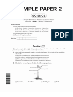 Dhruv Tuition Classes Class-X Science Term-1 Sample Paper 2