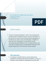 Factor Sucess For Global Market