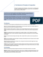 Formal Visual Analysis: The Elements & Principles of Composition