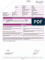 Inborn Errors of Metabolism (Iem) Summary Report: Sr. No. Test Methodology Result Test Type